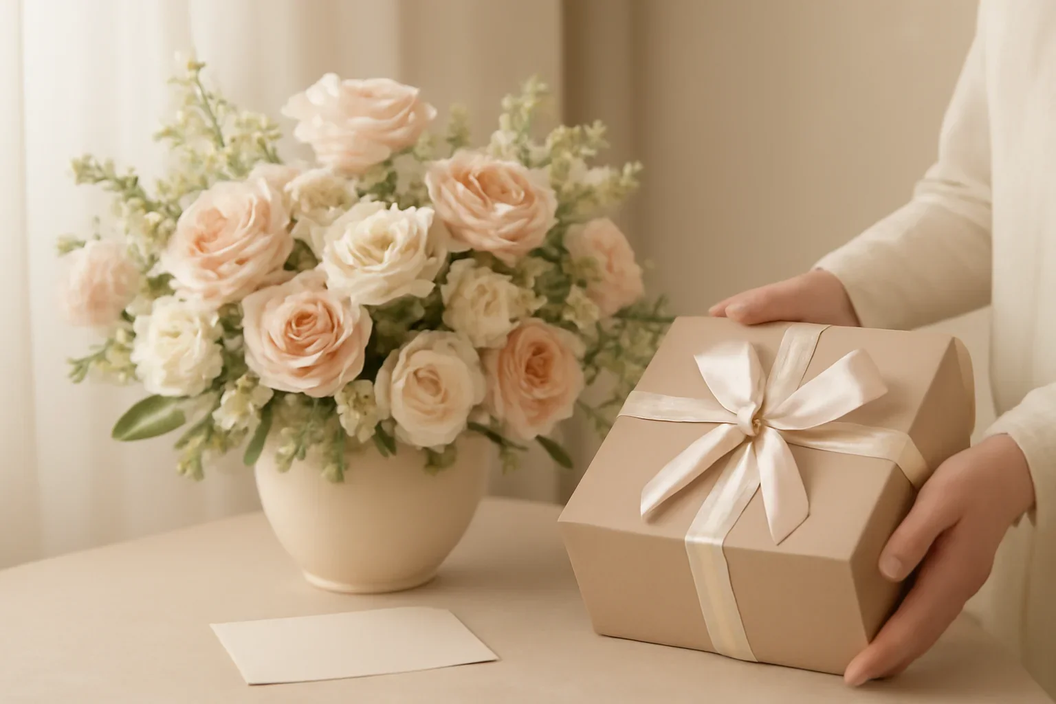 pengiriman di hari yang sama dengan nuansa florist premium
